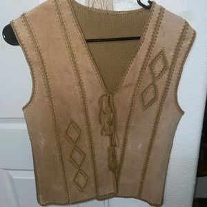 Reversible 1970s vest